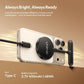 ULANZI M10 Magnetic Selfie Light Gooseneck | 2500-4500K, 5 Modes, MagSafe