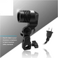HIFFIN® Imported Photography Photo Light Lamp Bulb Single Holder E27 Socket Bracket Studio EU Plug