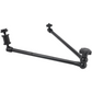 HIFFIN®15nch Adjustable Articulating Friction Magic Arm with Hot Shoe Mount for LED Light DSLR Rig LCD Monitor