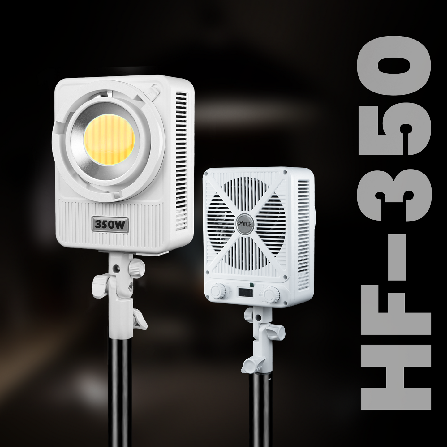 Compact 350 Watt Bi-Color Light | 22,100lm | CRI 95+ | CCT 2700K-6500K | Bowens Mount | App Control