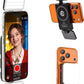 Ulanzi GL01 Magnetic Selfie Light Dual LED 2700-6500K Type-C Rechargeable MagSafe iPhone Pink/Black