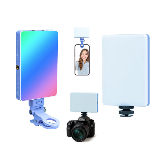 LT 002 RGB Selfie Light, Clip, 24 Modes, CRI 95+, 3000mAh Battery