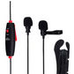 LensGo LYM-DM1 Double Mini Omni-directional Lavalier Condenser Microphone