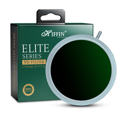 Elite Series ND Filter (67mm–82mm) | HD Multi-Coated | Bag & Lens Cap Included | Waterproof & Slim Design