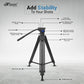 HTR-580 Professional Heavy-Duty Tripod, 160cm, Max Load 10kg