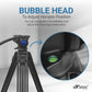 HTR-580 Professional Heavy-Duty Tripod, 160cm, Max Load 10kg