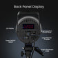 COB-150P 150W Bi-Color LED Video Light 3200K–5600K, 18CM Reflector, 13500 Lux, Dimmable 10–100%, AC Powered