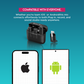 Ulanzi J12 Wireless Lavalier Mic for USB-C, iPhone & iPad, 2in1 Adapter, 65ft Range, Case