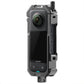 Ulanzi CAGE for One X3 Metal Protective Camera Cage Case Action Camera Rig with Cold Shoe Mount/Magnetic Action Camera Mount Compatible with Insta360 One X3